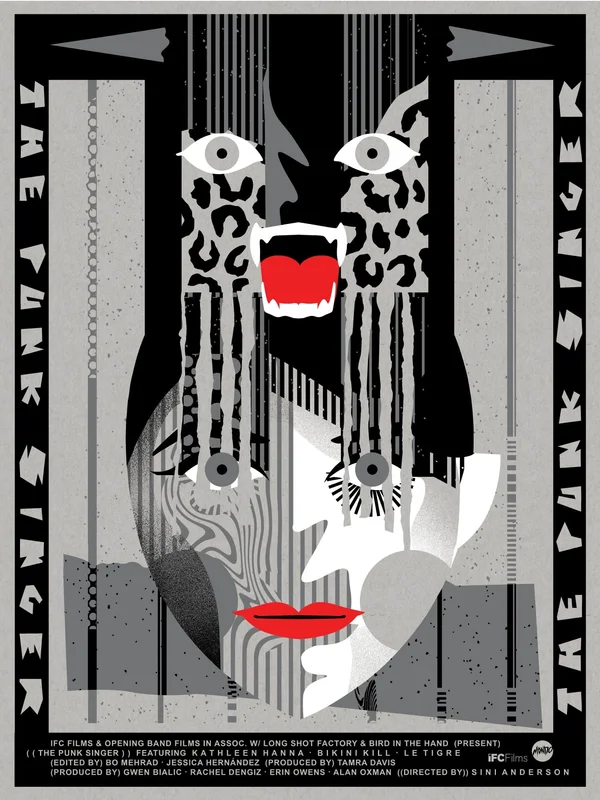 The Punk Singer (Silver Grey) Poster
