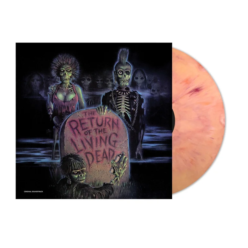 The Return of the Living Dead - Original Motion Picture Soundtrack LP Mondo Exclusive Brains Colored Vinyl