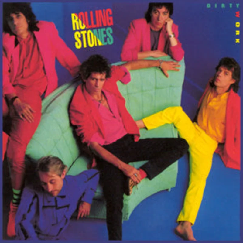 The Rolling Stones-Dirty Work LP