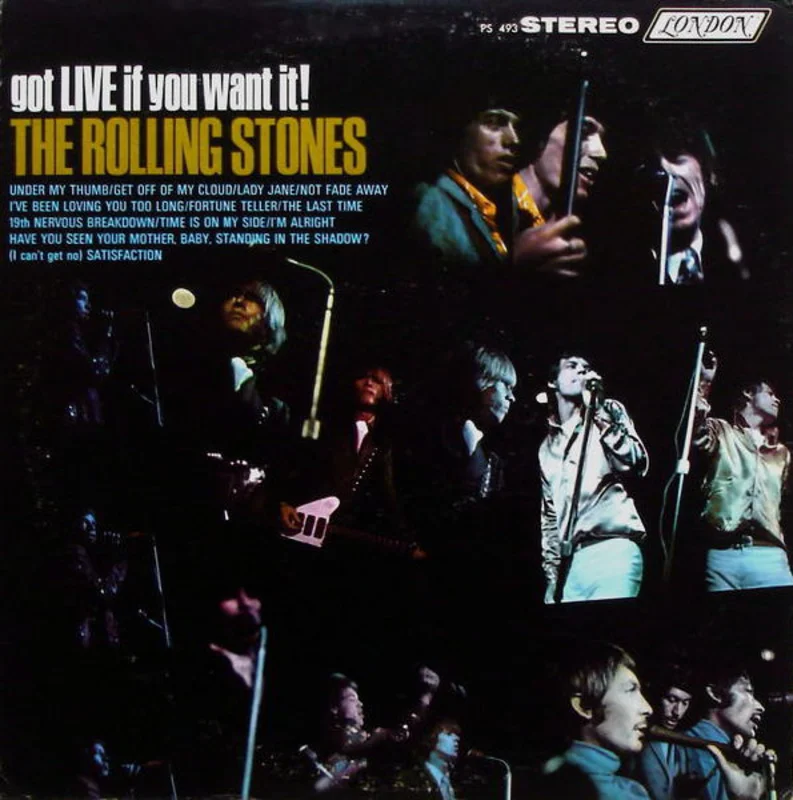 The Rolling Stones-Got Live If You Want It! LP