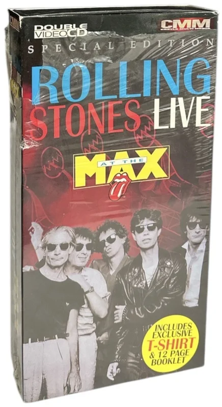 The Rolling Stones Live At The Max UK Cd album box set