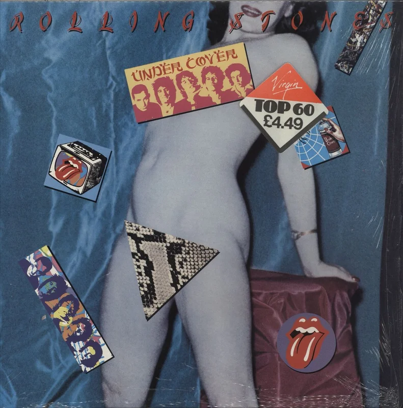 The Rolling Stones Undercover - Complete - Shrink UK Vinyl LP