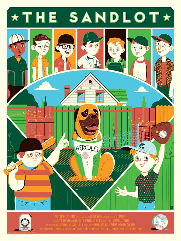 The Sandlot (Variant) Poster