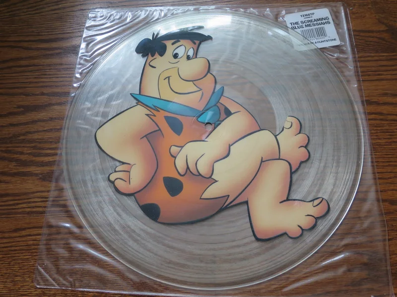 The Screaming Blue Messiahs - I Wanna Be A Flintstone 12"