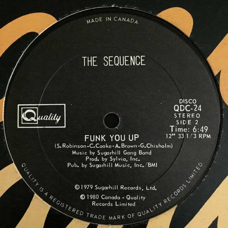 The Sequence-Funk You Up 12" Single