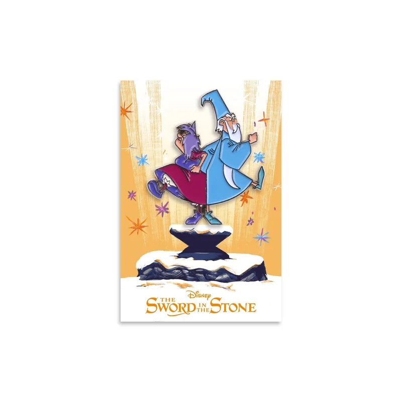 The Sword in the Stone Madam Mim vs. Merlin Enamel Pin