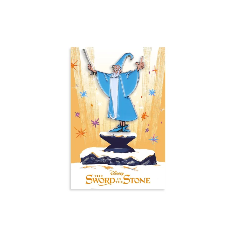 The Sword in the Stone Merlin Enamel Pin