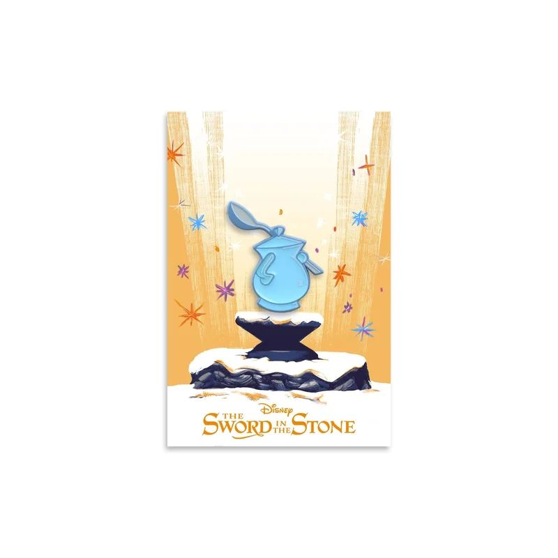 The Sword in the Stone Sugar Bowl Enamel Pin