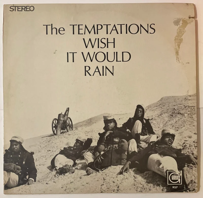 The Temptations - Wish It Would Rain Lp (US Press)