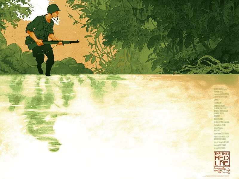 The Thin Red Line Poster