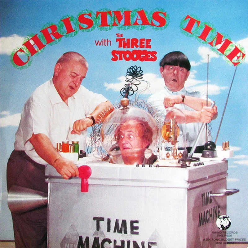 The Three Stooges-Christmas Time With The Three Stooges LP