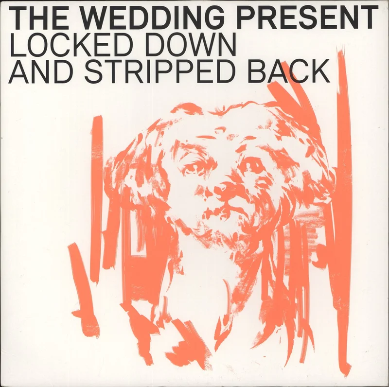 The Wedding Present Locked Down And Stripped Back - Neon Orange Vinyl UK Vinyl LP