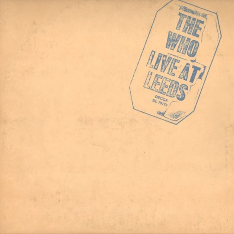 The Who-Live at Leeds LP Final Sale