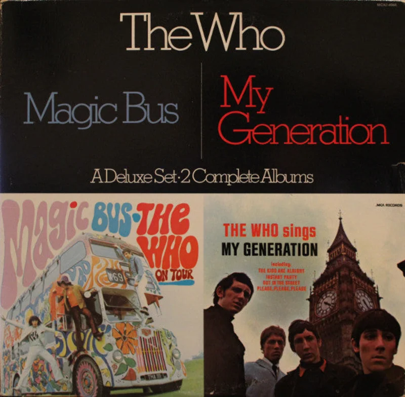 The Who-Magic Bus / The Who Sings My Generation 2xLP