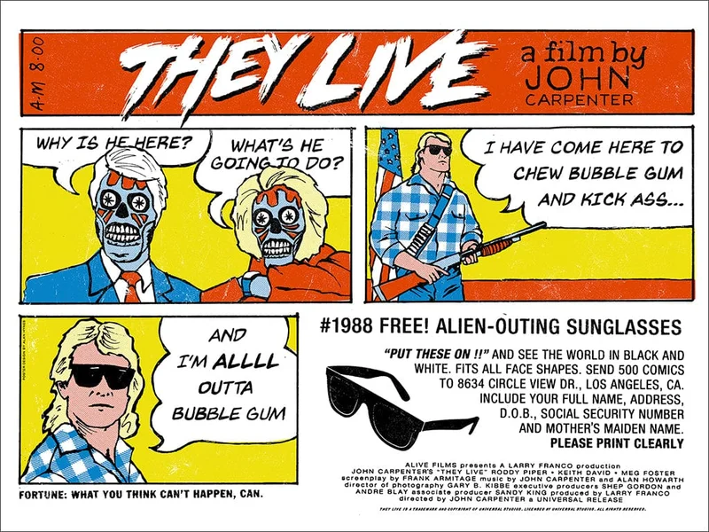 They Live Poster