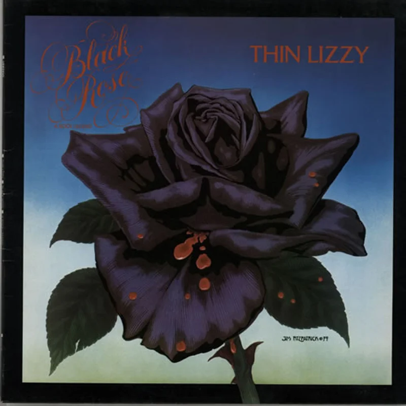 Thin Lizzy Black Rose UK Vinyl LP