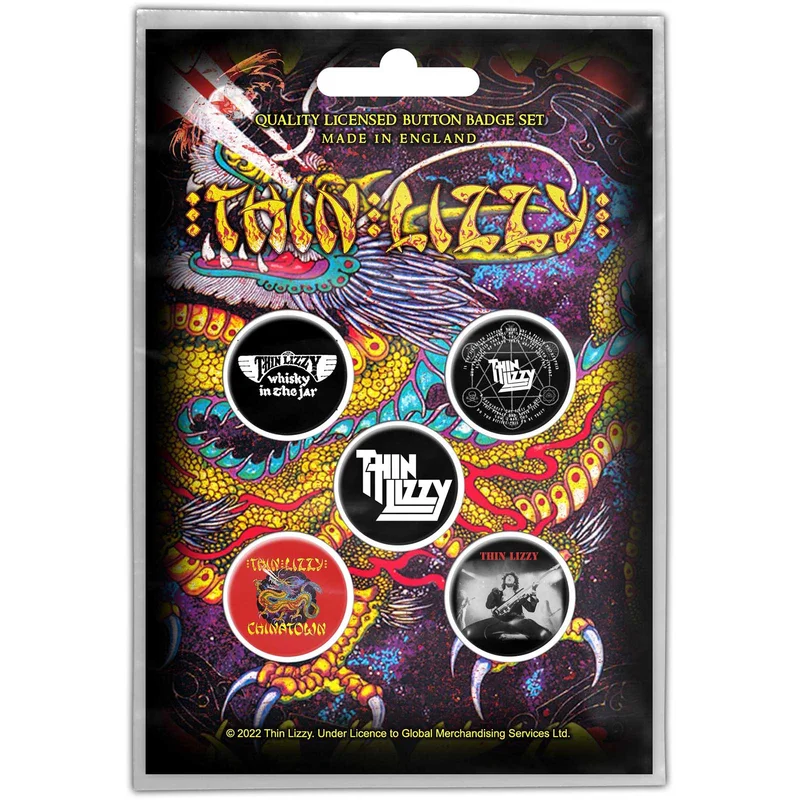 Thin Lizzy - Buttons Pack