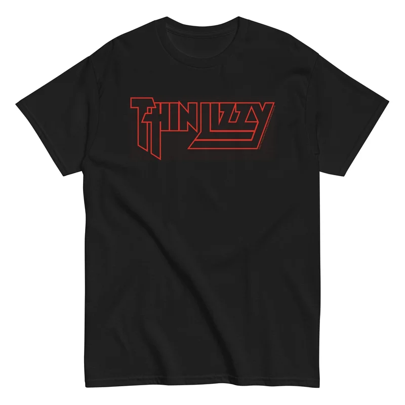 Thin Lizzy - Classic Logo T-Shirt Black