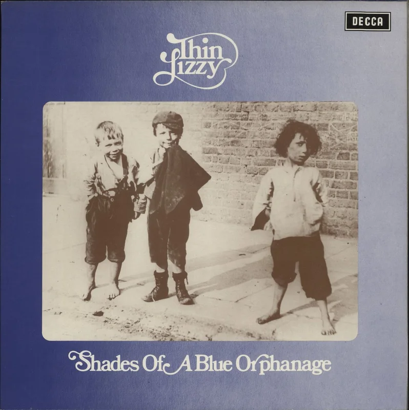 Thin Lizzy Shades Of A Blue Orphanage - silver label Dutch Vinyl LP