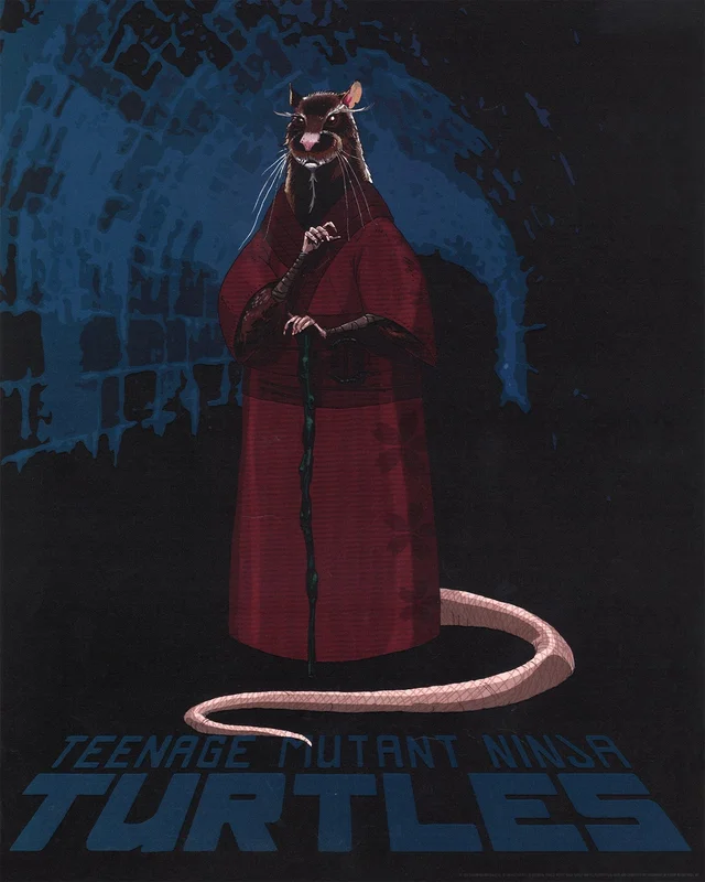 TMNT  Concept Splinter Poster
