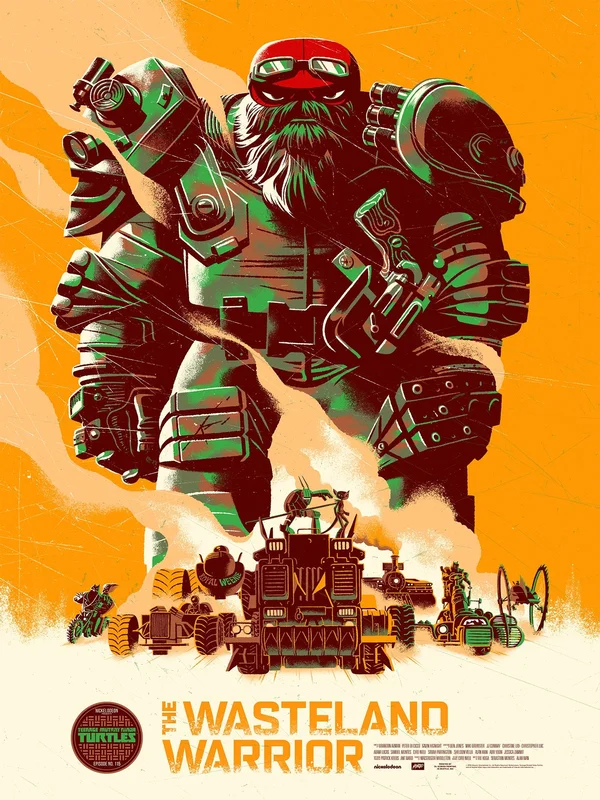 TMNT  The Wasteland Warrior Poster