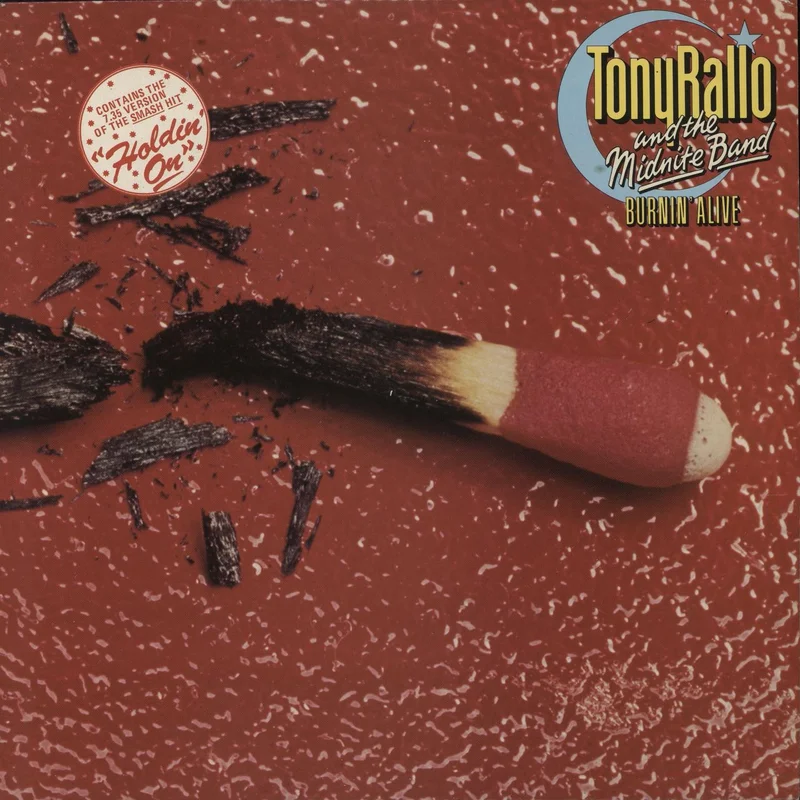 Tony Rallo And The Midnite Band Burnin' Alive UK Vinyl LP