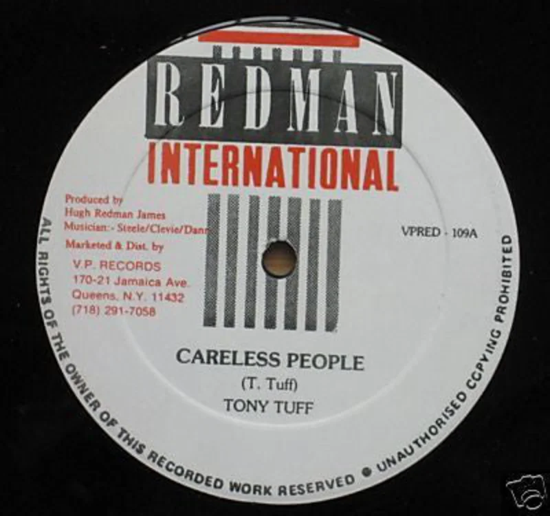 Tony Tuff | Careless People / Young Girls Life (New)