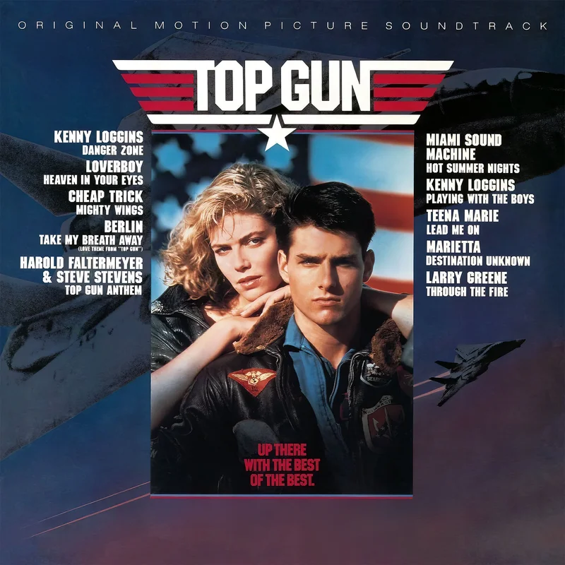 Top Gun [Soundtrack, Various Artists, Black Vinyl]