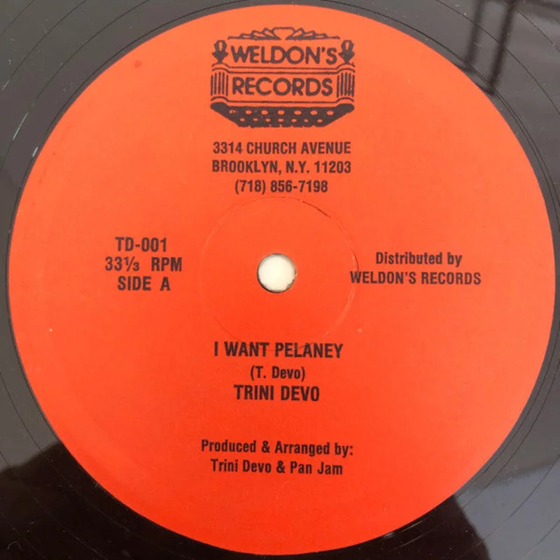 Trini Devo-I Want Pelaney 12" Single