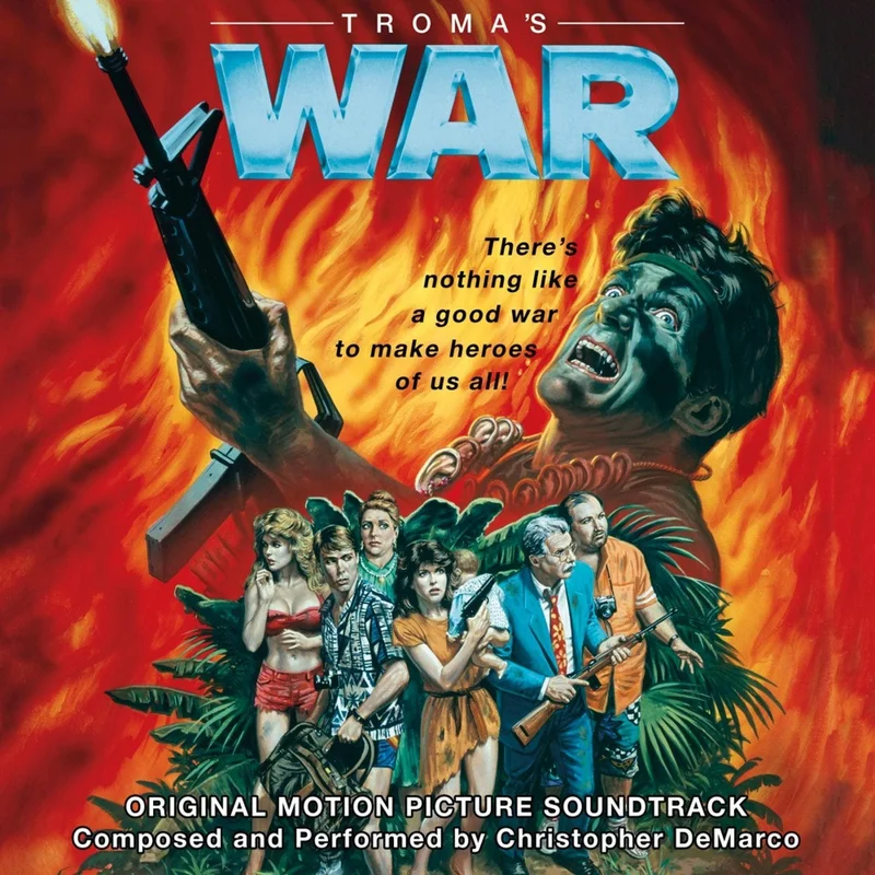 Troma's War - Original Motion Picture Soundtrack LP Orange Splatter Vinyl