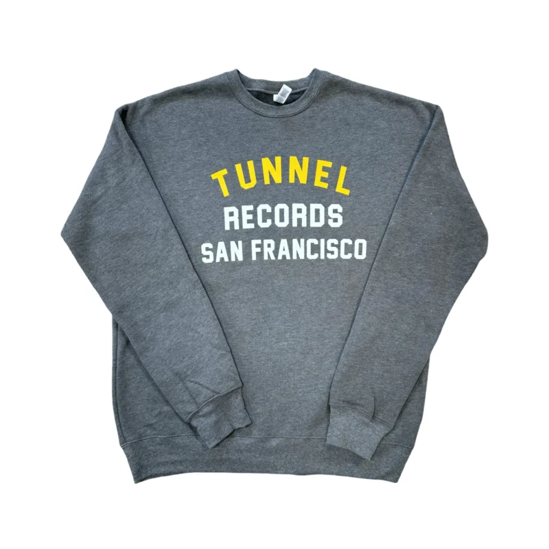 Tunnel Records Classic Sweatshirt Grey
