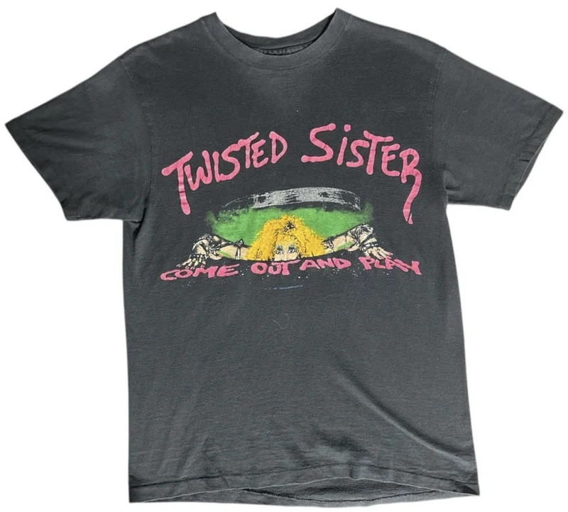 Twisted Sister Come Out And Play '86 - Vintage Original US T-shirt