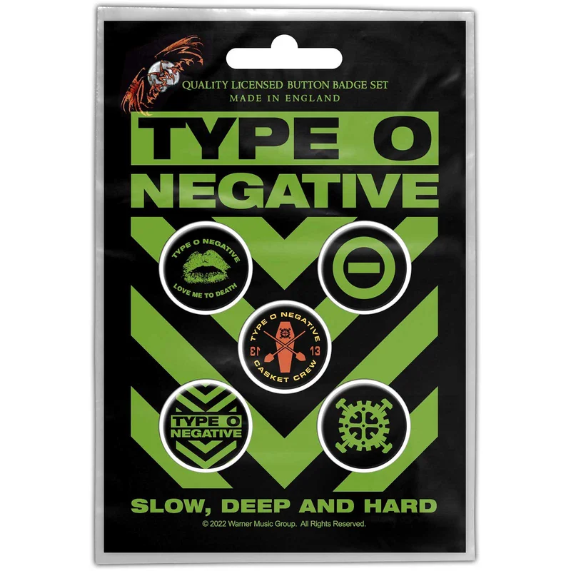 Type O Negative - Buttons Pack