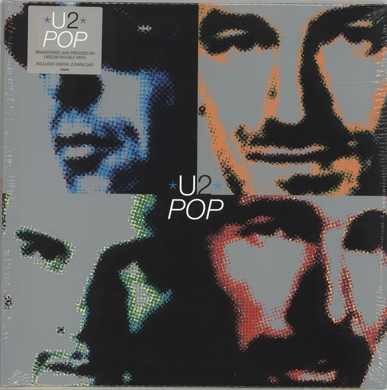U2 Pop - 180gram Vinyl - Sealed UK 2-LP vinyl set