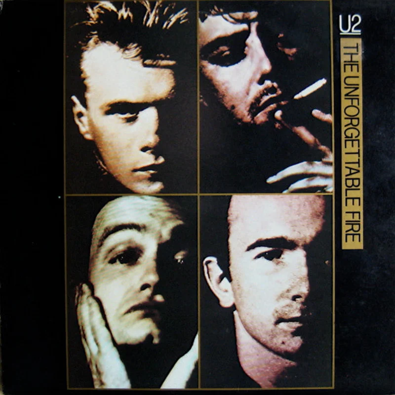 U2-The Unforgettable Fire LP EP