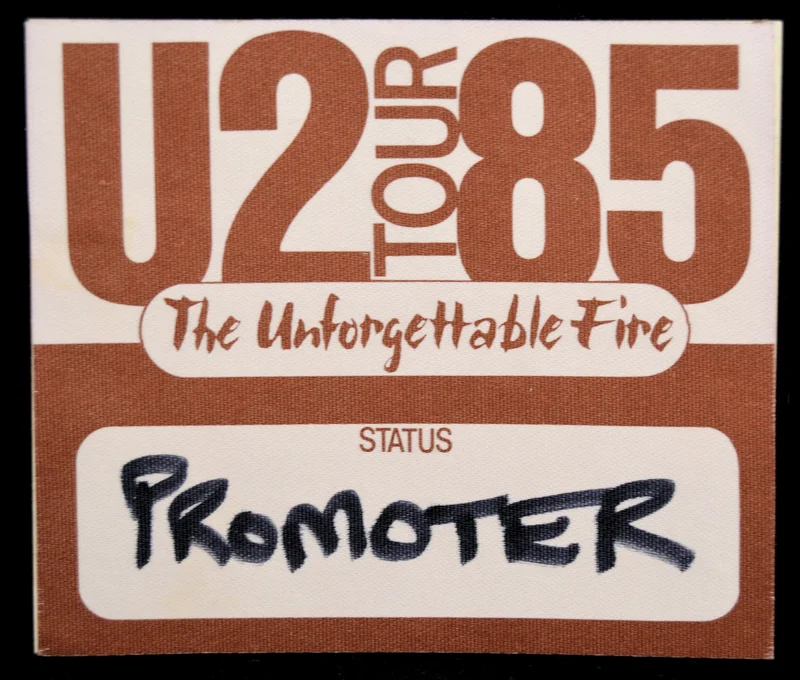 U2 - Unforgettable Fire Tour Pass