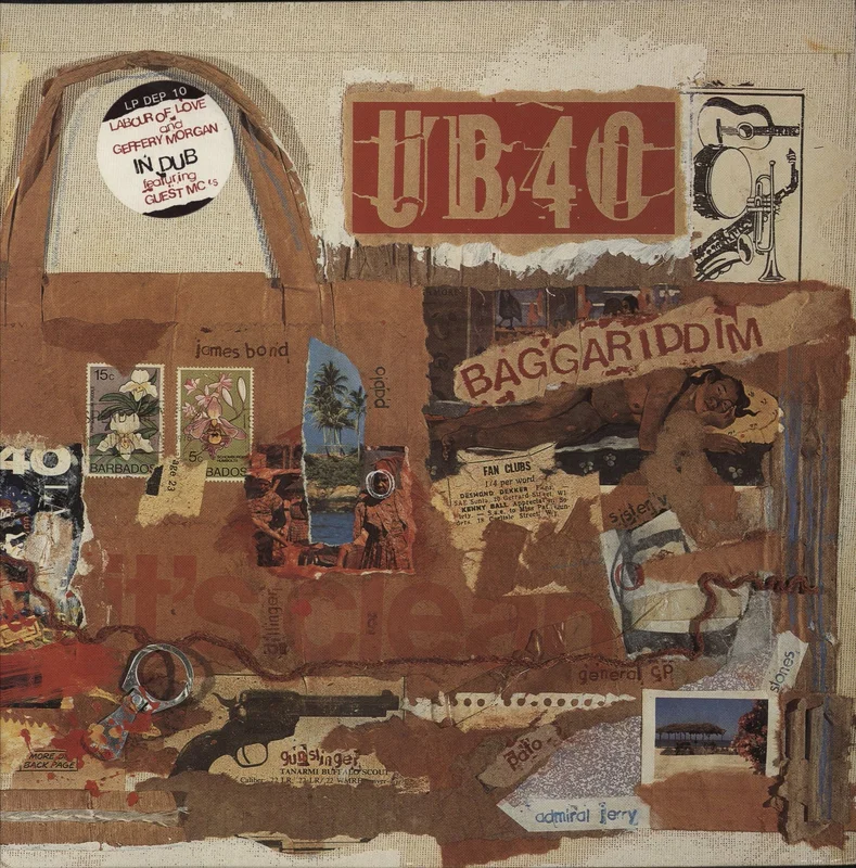 UB40 Baggariddim + 12" EP UK Vinyl LP