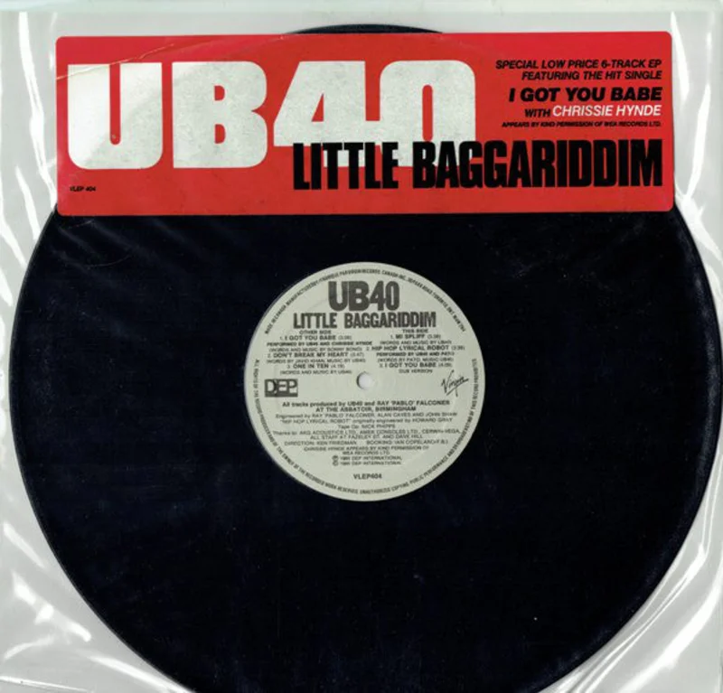 UB40-Little Baggariddim 12" Single Final Sale