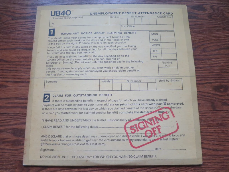 UB40 - Signing Off