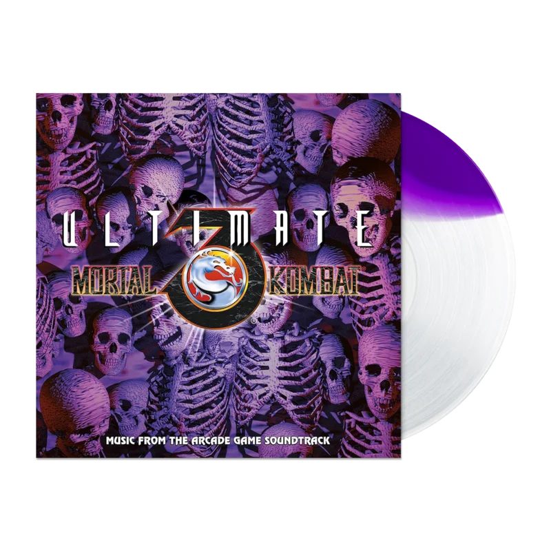 Ultimate Mortal Kombat 3 - Soundtrack From the Arcade Game LP Mondo Exclusive Moonphase Vinyl