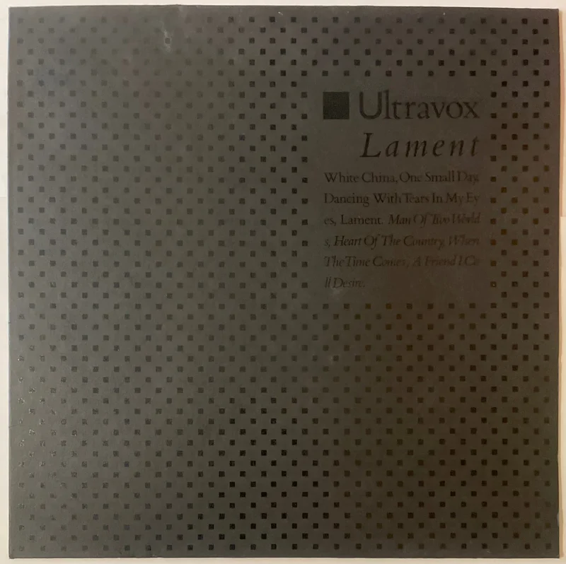 Ultravox - Lament Lp