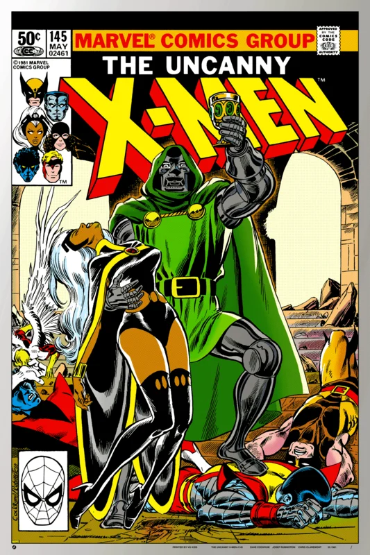 Uncanny X-Men #145 Foil Variant Poster