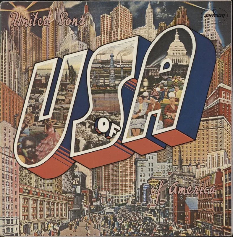 United Sons Of America Greetings From The U.S. Of A. Dutch Vinyl LP