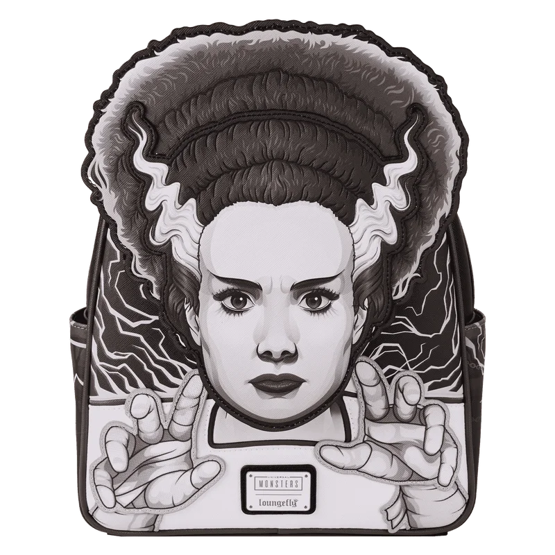 Universal Monsters Exclusive The Bride Of Frankenstein Glow Mini Backpack