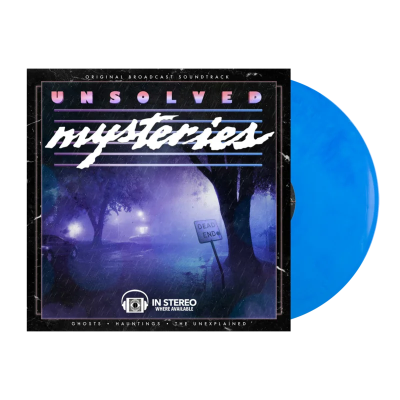 Unsolved Mysteries - Original Soundtrack Mondo Exclusive Blue Vinyl