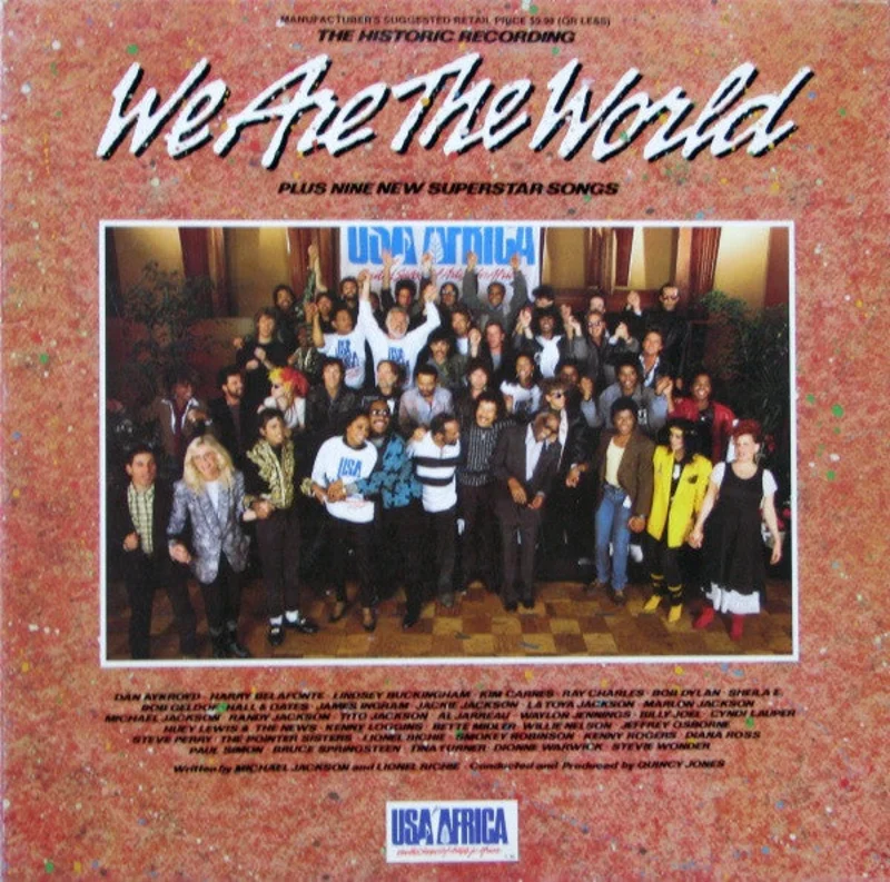 USA For Africa-We Are The World LP