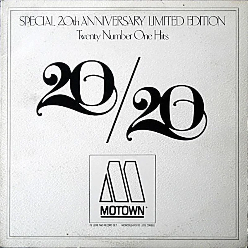 Various-20/20 Twenty No.1 Hits From Twenty Years At Motown 2xLP