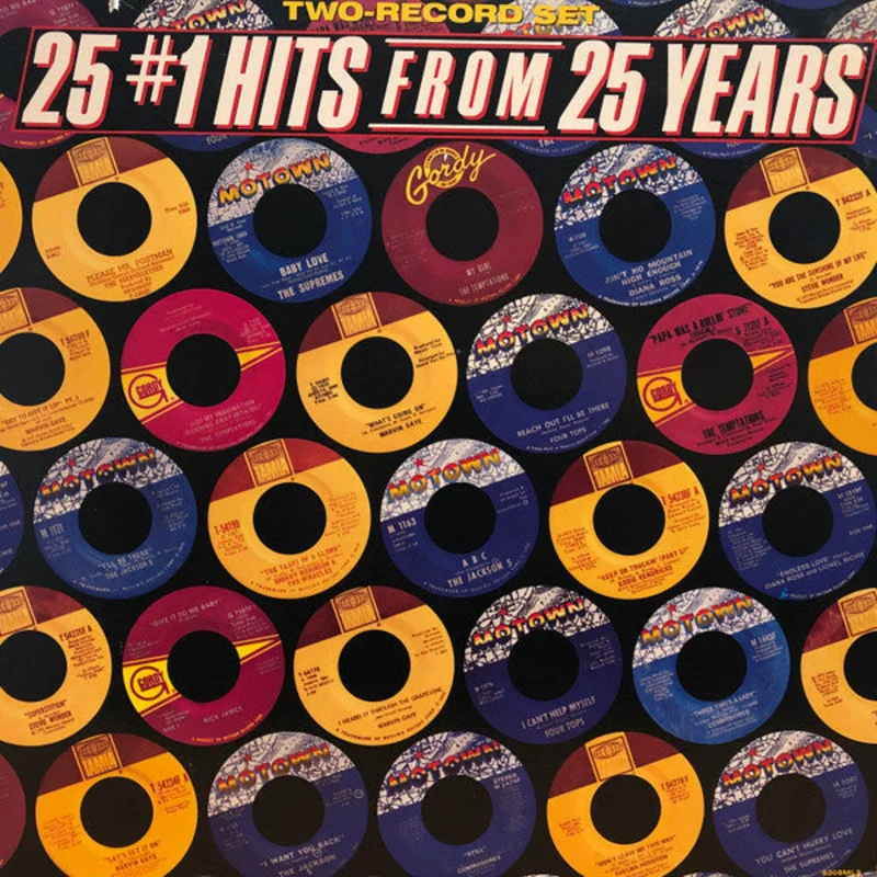 Various-25 #1 Hits From 25 Years 2xLP