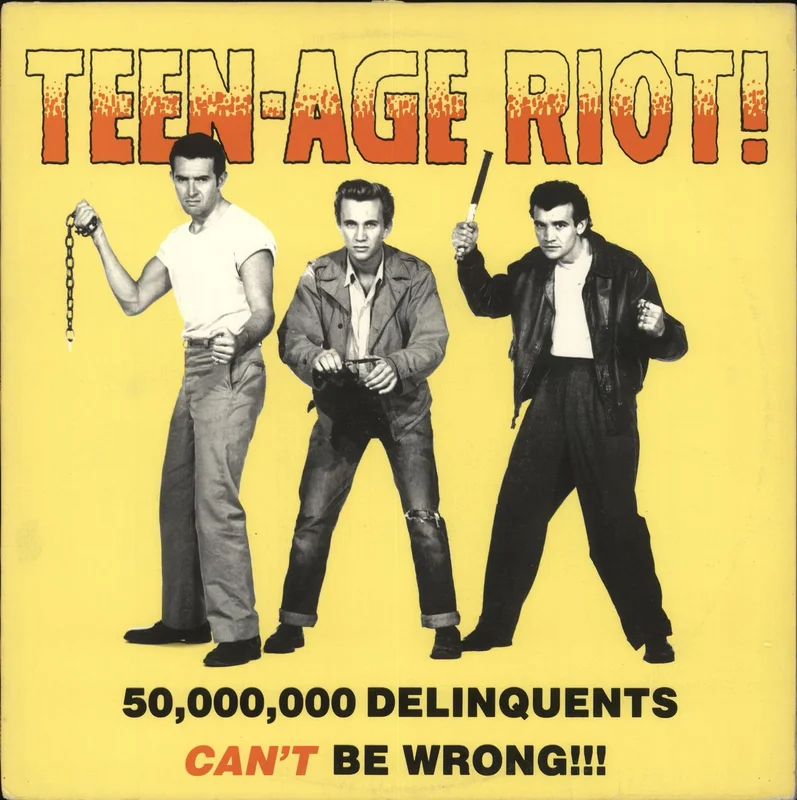 Various-50s/Rock & Roll/Rockabilly Teen-Age Riot! UK Vinyl LP