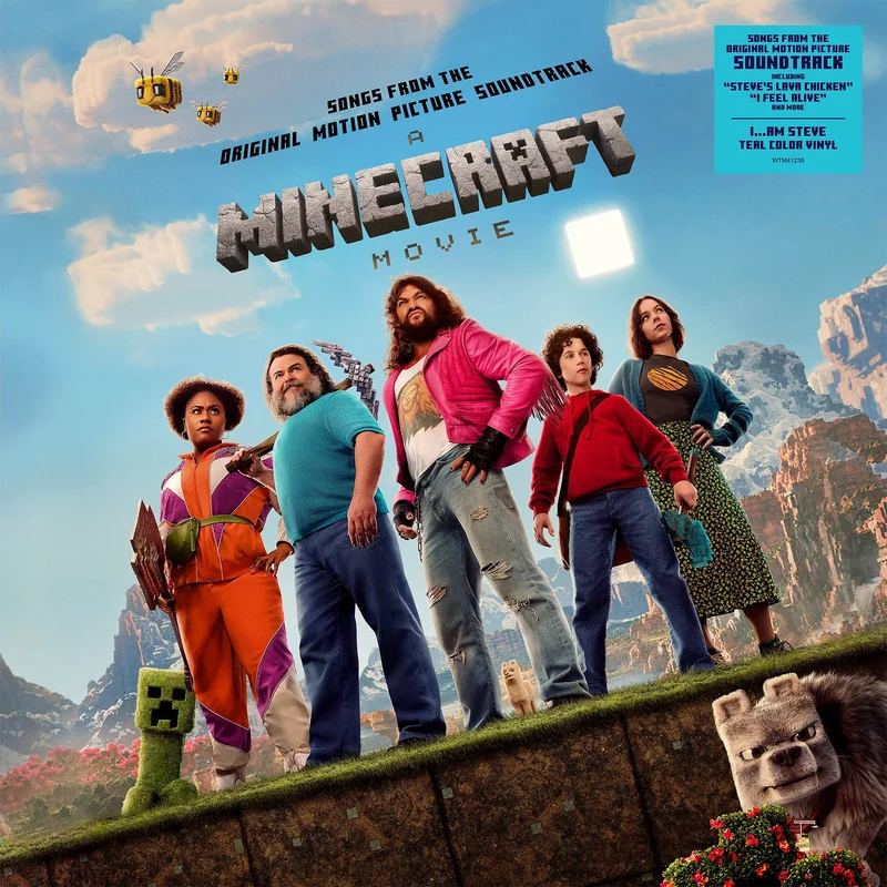 Various - A Minecraft Movie [Soundtrack, Teal Blue Vinyl LP]